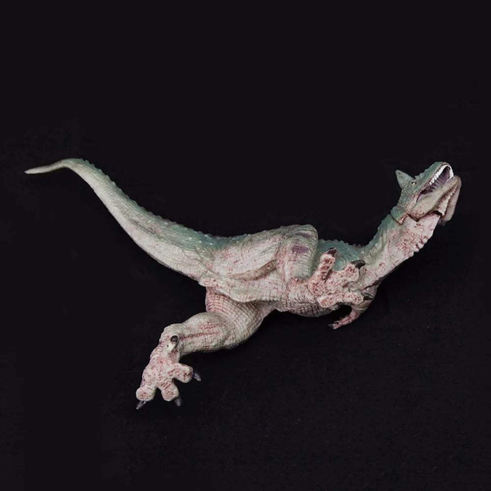 1 шт. экшн Фигурка динозавра Carnotaurus игрушки ручная марионетка Детская развивающая