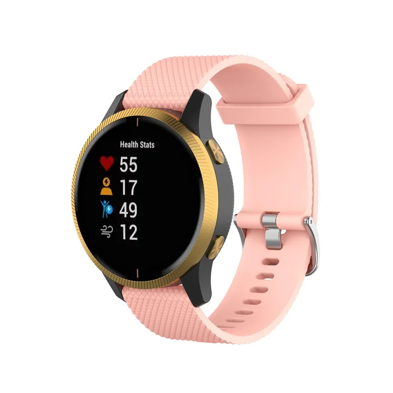20 мм 22 мм спортивный смарт-браслет силиконовый браслет для Garmin Venu Forerunner 645 245 м Vivoactive 3 для наручных часов GT