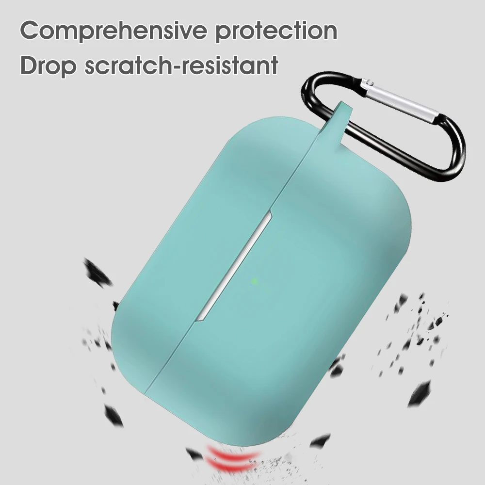 Силиконовый чехол Защитный для Apple Airpods pro TWS Bluetooth наушники Мягкий силиконовый