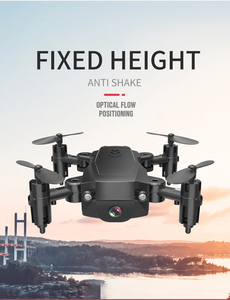 Дешевый складной мини-Дрон 4K HD широкоугольная камера антенна Wi-Fi fpv Квадрокоптер высота удерживает длительный срок службы батареи RC вертолет игрушки