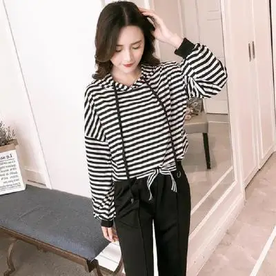 Женский спортивный костюм из 2 предметов большого размера новая модель 2019