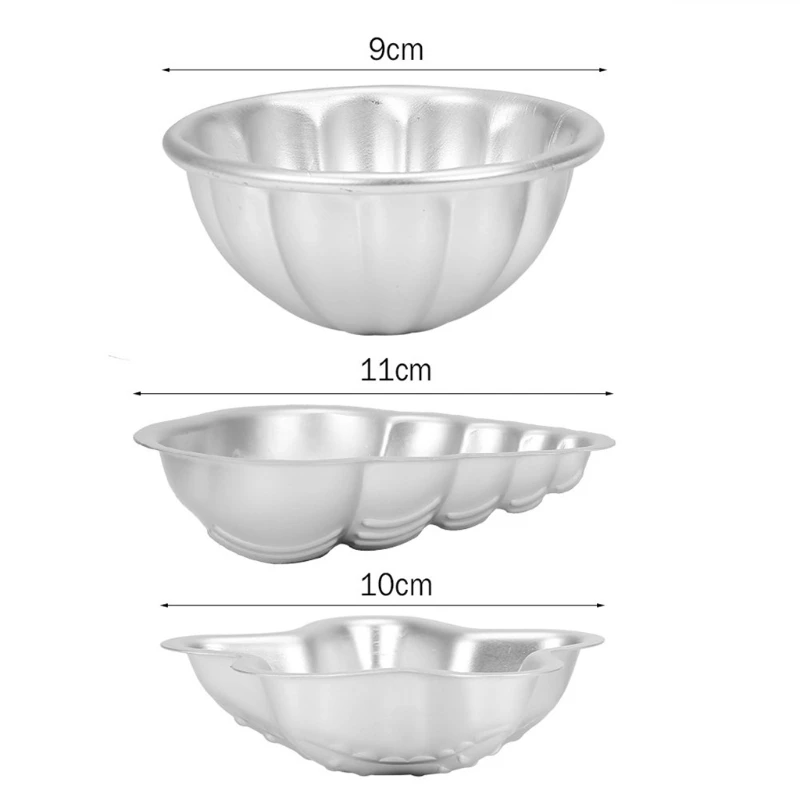 

Q1QD 1Set Professional Bath Bomb Molds DIY Metal Crafting Mold Making Supplies