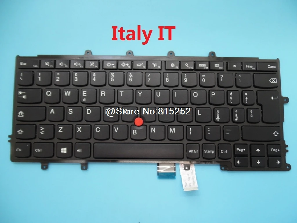 Клавиатура для ноутбука Lenovo Thinkpad X240 X240S X250 X260 X270 A275 Испания SP Италия IT Бразилия BR