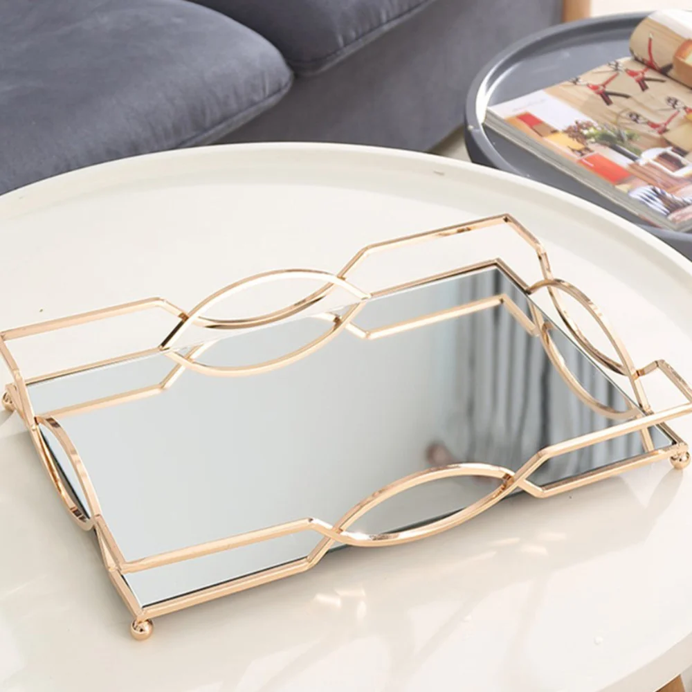 

1pc Cosmetics Storage Tray Desktop Tray Sundries Organizer Storage Tray