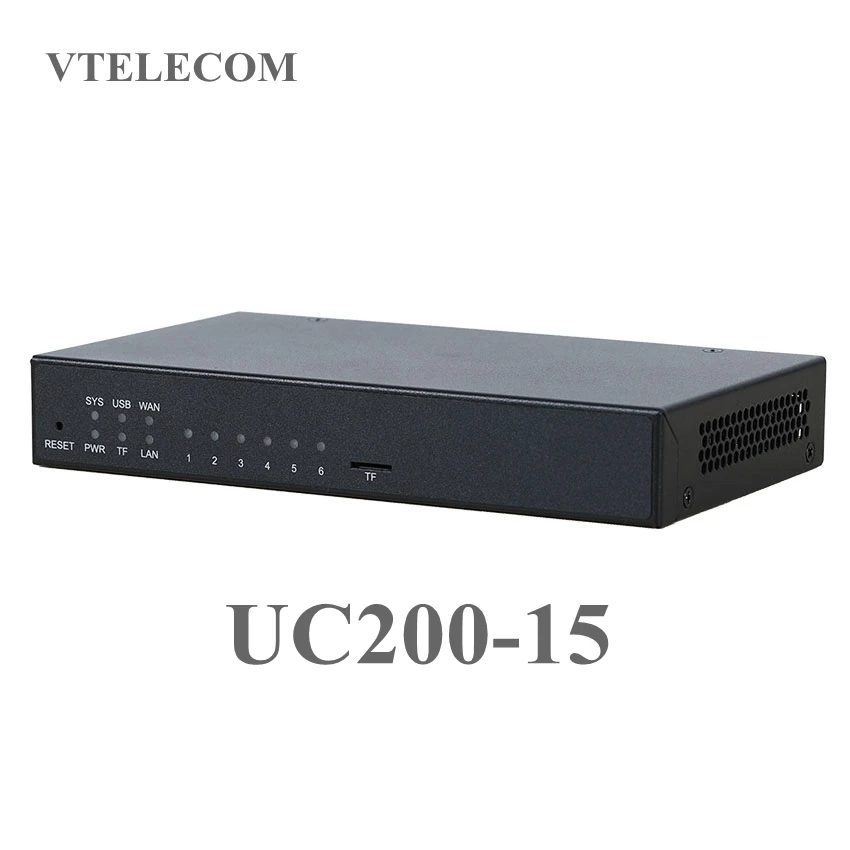 Расширенный IP PBX UC200 15 с 60 пользователями одновременных вызовов VOIP free PBX|VoIP