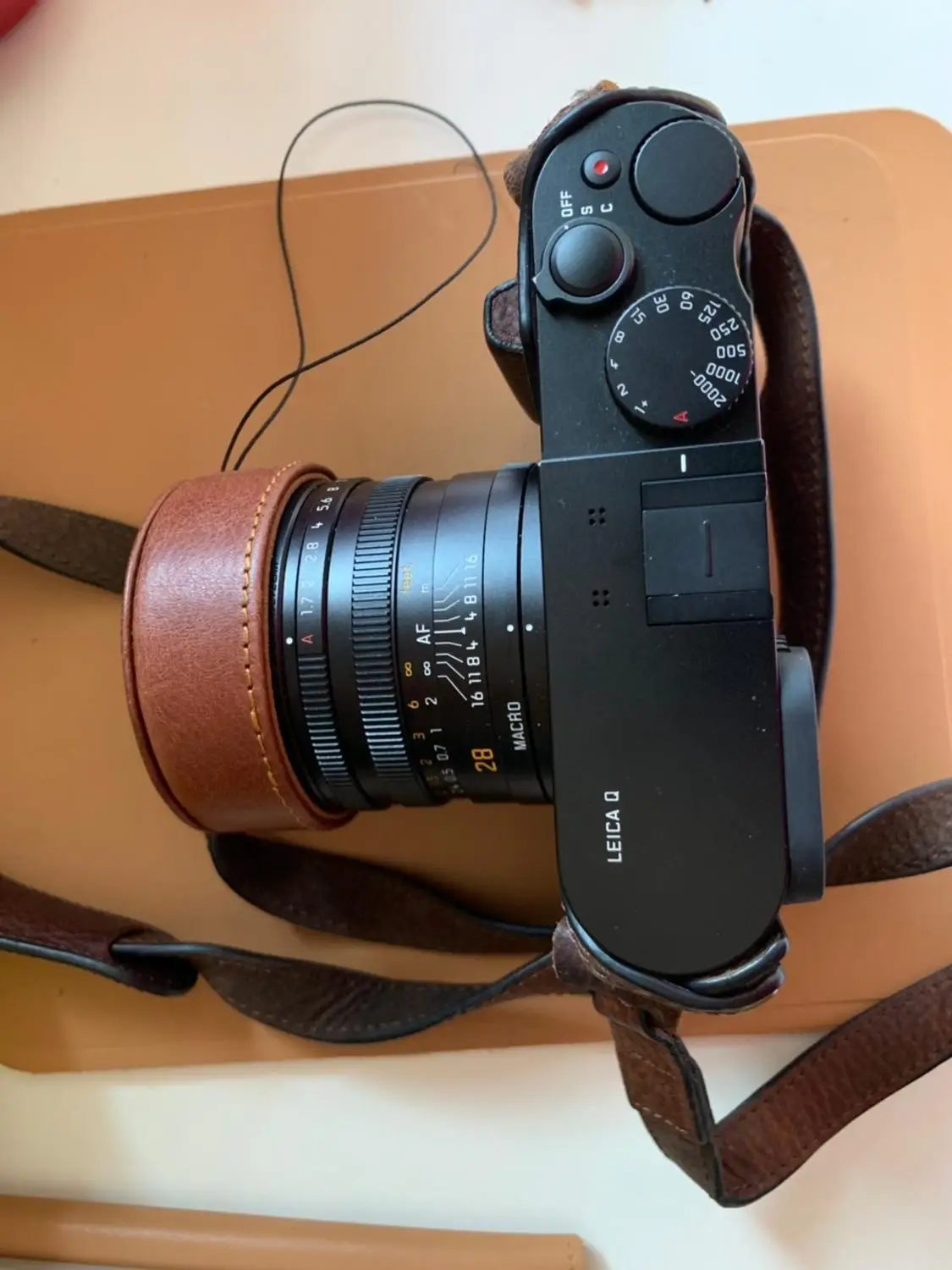 Genuine leather Lens Cap for lens Waterproof Protection Camera Cover leica Q typ116 QP LEICA Q2 | Электроника