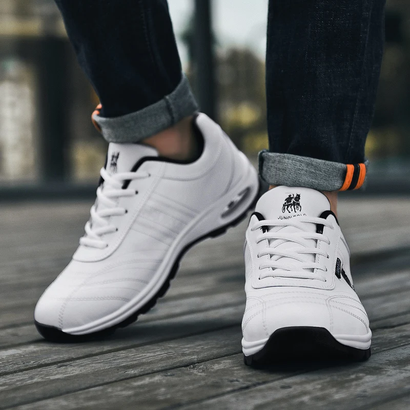 

Spring Running Shoes For Male Black Men Walking Jogging Sneakers Air Cushion Man Gym Outdoor Shoes Anti Slip Athletic Shoes Mens