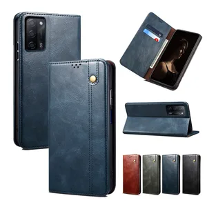 pu leather phone case for oppo reno 6 pro plus 5a 4 5f a74 4g f19 a54 a94 find x3 lite a52 a72 a92 f17 classic men flip cover free global shipping