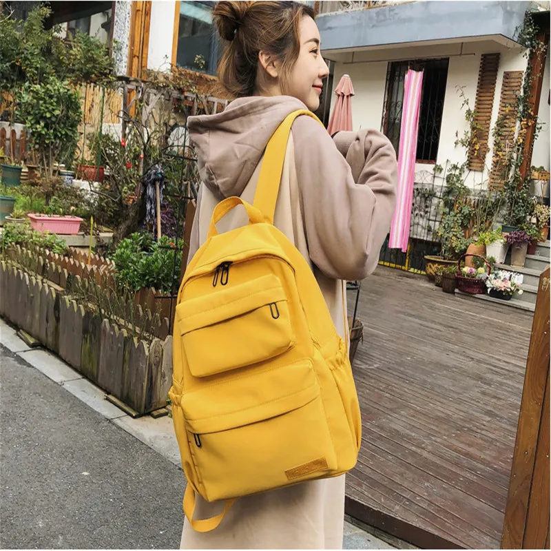 Абсолютно новый нейлоновый рюкзак 2020 водонепроницаемый Женский Карманный