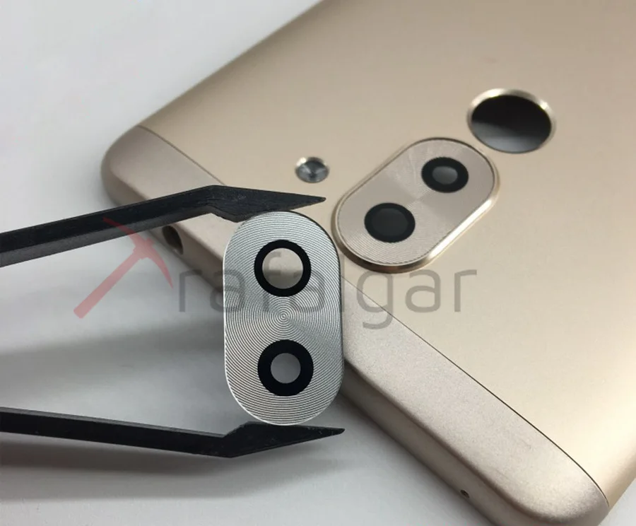 2 шт./лот, для huawei Honor 6X, объектив для задней камеры, стеклянная крышка для Honor 6X, задний объектив для камеры с клейкой поверхностью mate 9 Lite GR5