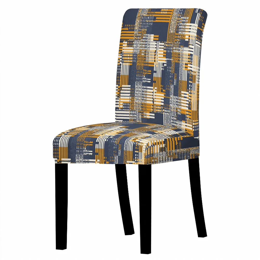 Чехол на стул с принтом эластичные чехлы сиденья для стульев чехол скамейки дома