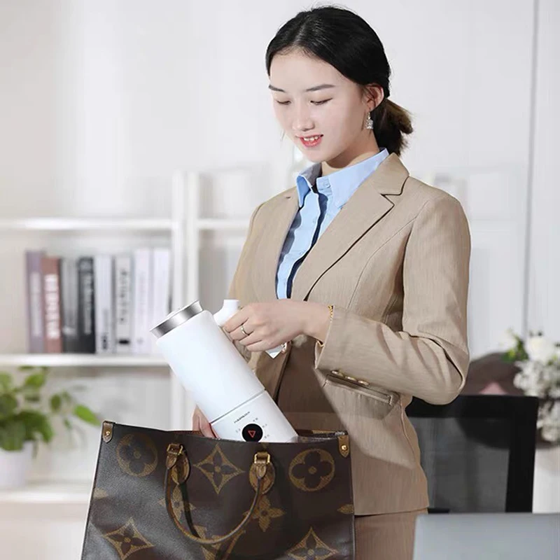 300ML Soymilk Maker Machine Mini Mixer Juicer Blender Multifunction Portable Soybean Milk Filter-free Extractor De Zumo 220V |