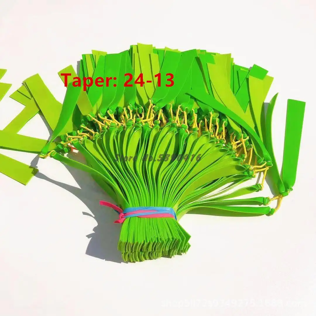 

20pcs/10 pcs Flat skin shoot fish rubber band 1.0mm thick latex rubber band outdoor hunting shooting catapult accessories