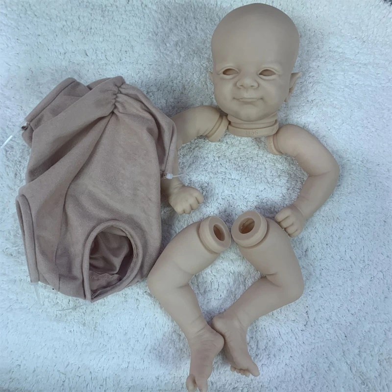 

50LE 17’’ Baby’s Lifelike Doll Kits Reborn Simulation Toy Toddlers Great Gift Educational Creative Assembly Doll w/ Arm Legs