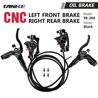 bicycle oil brake mtb bike oil disc brake mountain bike cnc hydraulic disc brake caliper scooter brake 160mm rotor caliper