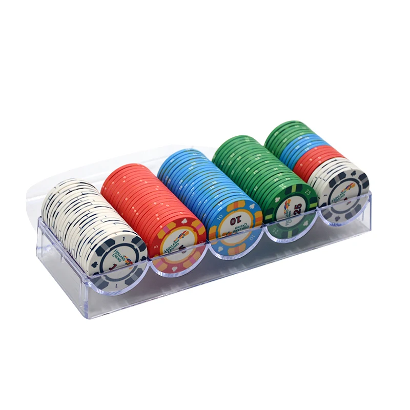 100 шт./лот керамические наборы техасских покерных чипов профессиональные