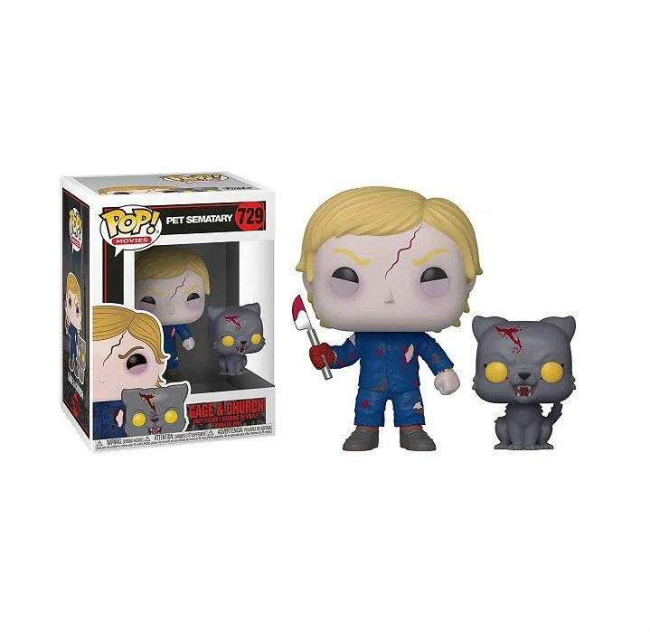 Экшн фигурки из винила FUNKO POP Pet Sematary Gage And церковные коллекционные модели игрушки