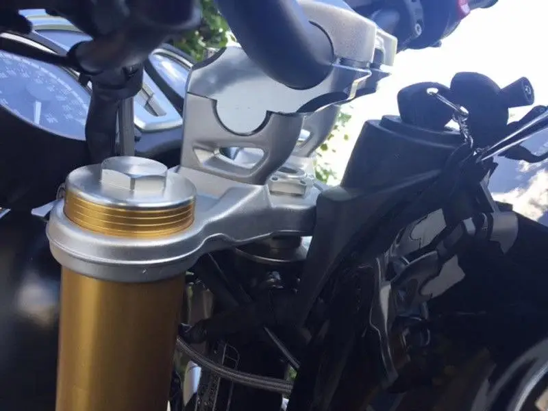 

1 Pair Motorcycle Handlebar Riser Up 28mm Movers Back 25mm Bracket Kit For R1200R9T Motorcycle Accessories