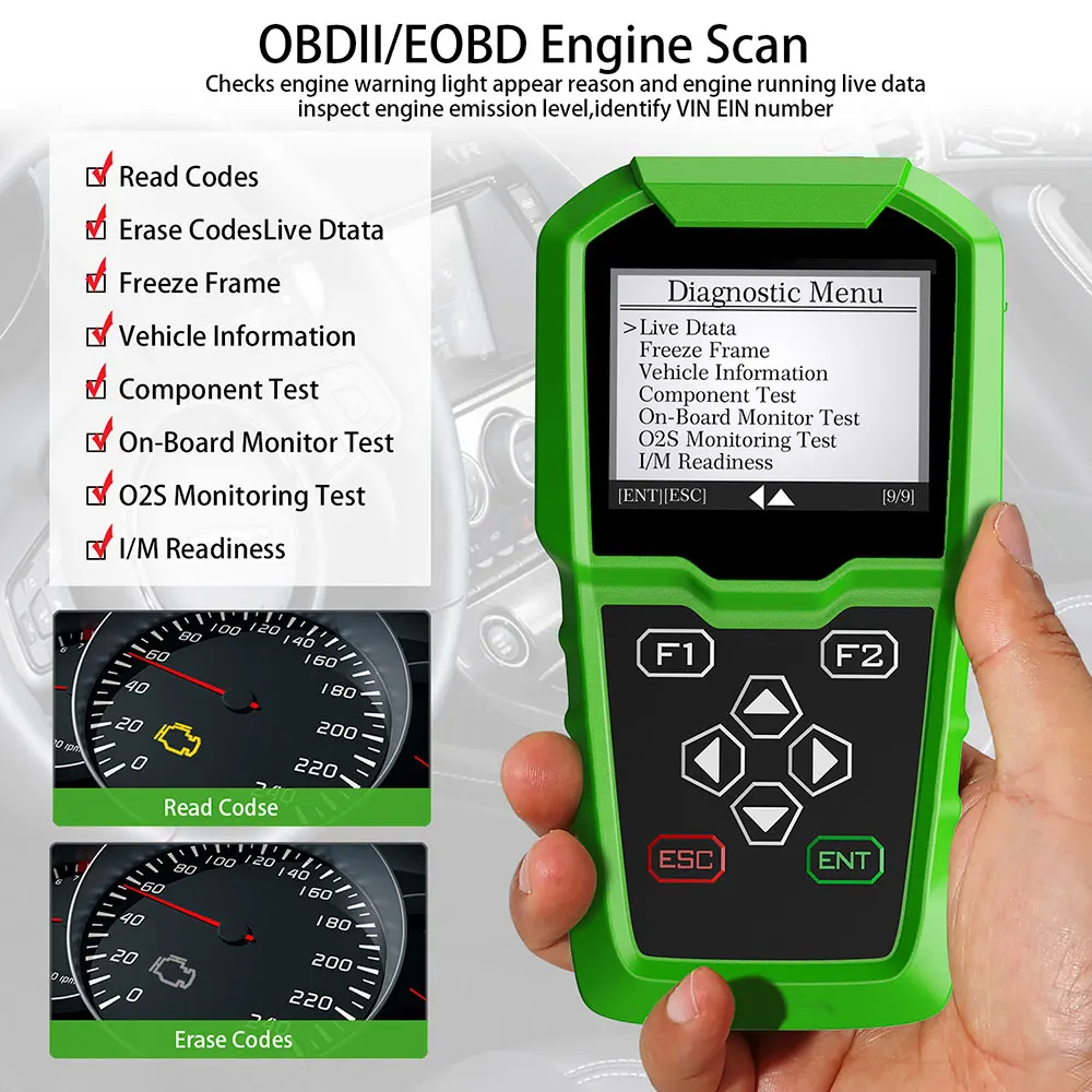 OBDSTAR BMT-08 12V/24V 100-2000 CCA 220AH автомобильной нагрузки Батарея контрольно-измерительный