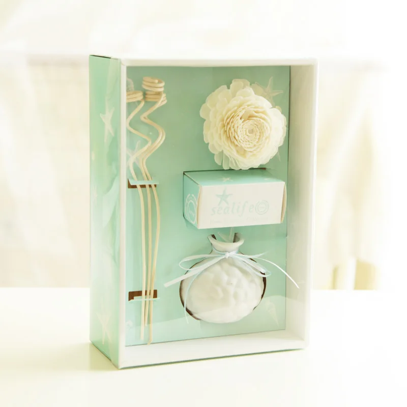 Ароматическая пудра горелка масло белая ваза ароматический запах диффузор