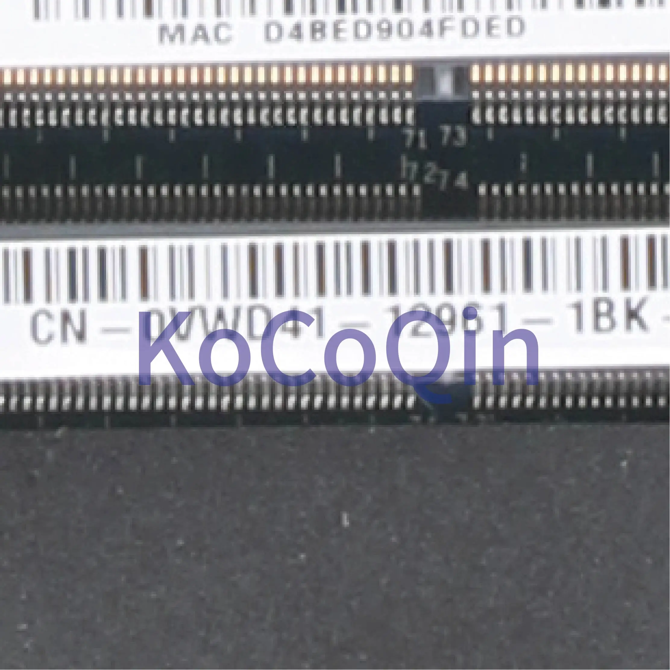KoCoQin материнская плата для ноутбука DELL Alienware M11X R3 I7 2637M CN 0VWD41 PAP00 LA 6961P SR0D3 N12P GS A1