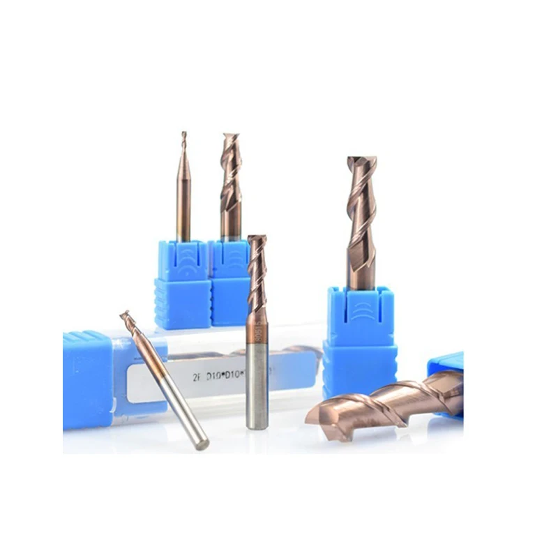 Фреза металлическая 1 шт. фреза из быстрорежущей стали режущая концевая 2 канавки