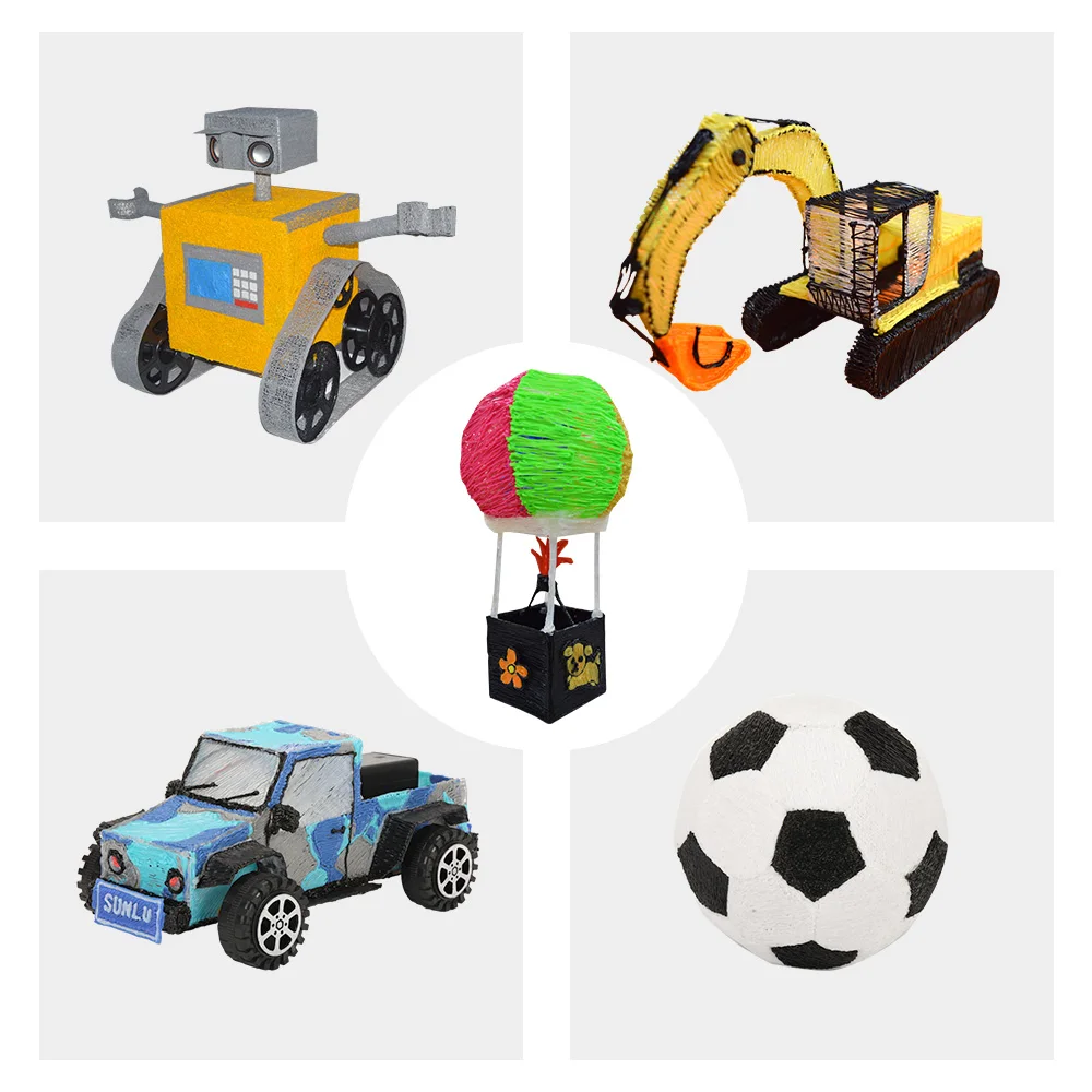 Санлу SL-400 3D ручка для печати 1.75MM PLA заправка USB-зарядка везде Питание для детей Рисование Образование DIY Игрушки Инструменты Искусства.