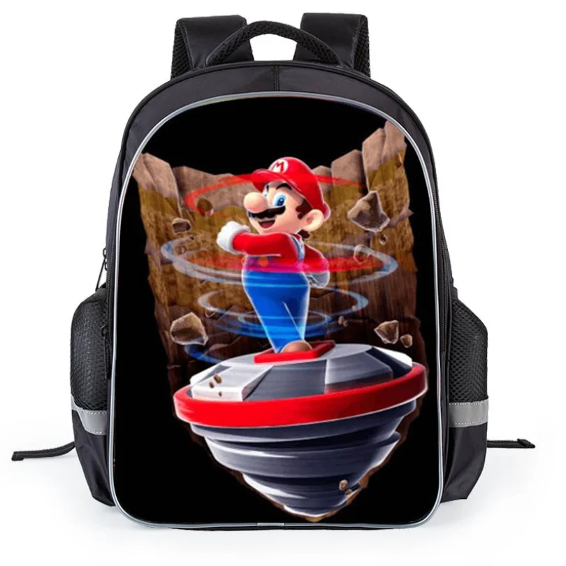 Школьная сумка с принтом Супер Марио для детей Школьные сумки девочек и