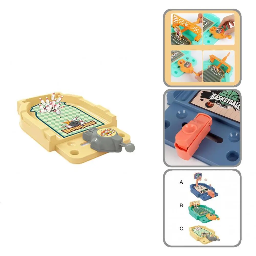 

1Set Fashion Children Soccer Game Toy Fingertip Bowling Game Safe Fun