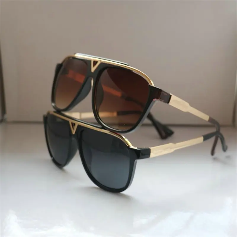 2021 высококачественные металлические солнцезащитные очки для мужчин и женщин
