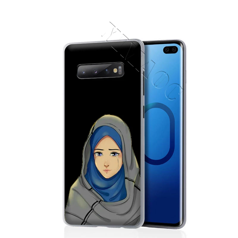 YIMAOC исламский мусульманский чехол Hijabi для девочек Samsung Galaxy S10 S9 S8 S7 Plus A70 A60 A50 A40 A30 A20