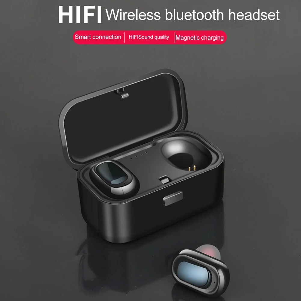 Стерео громкой телефонная гарнитура Портативный мини беспроводной глубокий бас