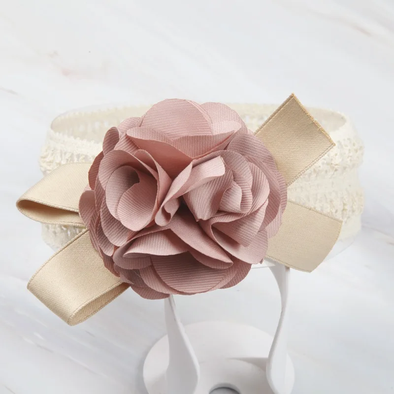 Детский мягкий нейлоновый тюрбан с большим бантом|Аксессуары| |
