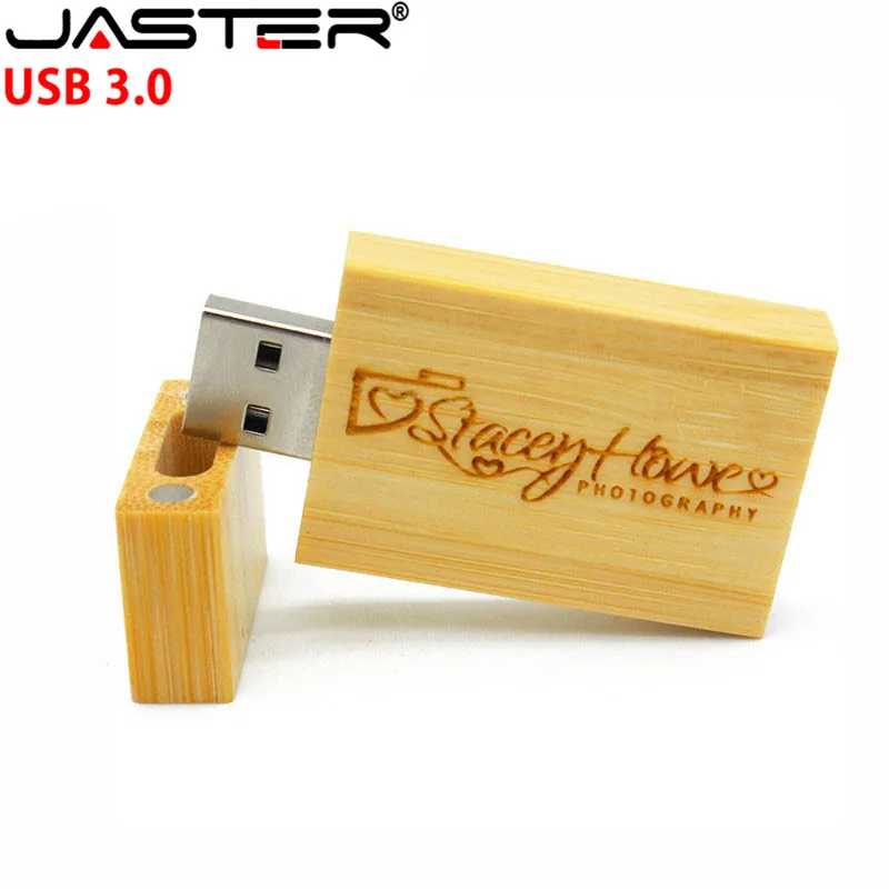 USB флеш накопитель JASTER деревянный с логотипом на заказ 8 64 Гб|USB флэш-накопители| |