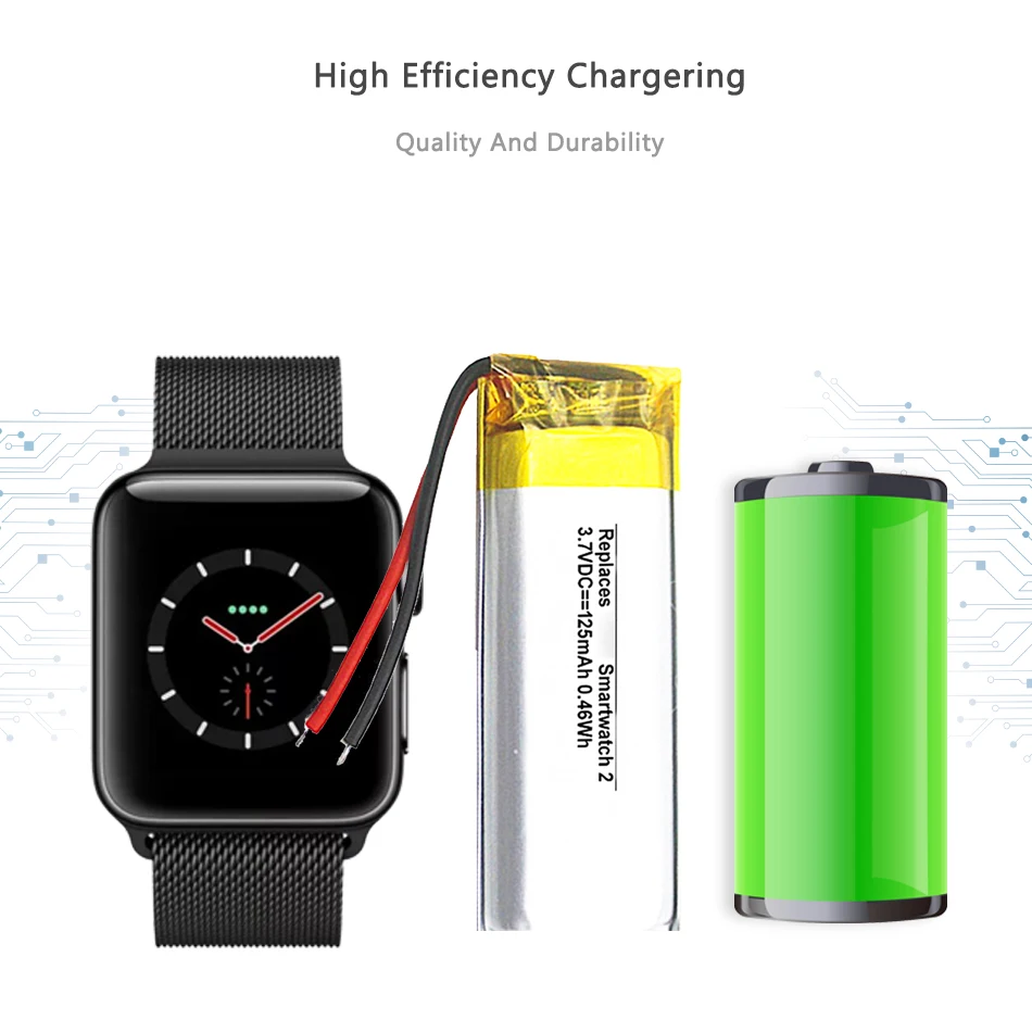 

Watch Battery 125mAh For Sony Smartwatch 2,SW2, RD-0050 AHB412033PS