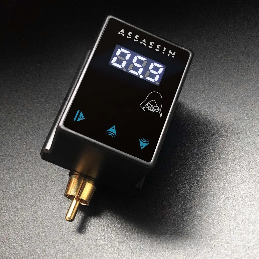 Новый беспроводной ЖК-блок питания для татуировок мини аккумуляторная батарея