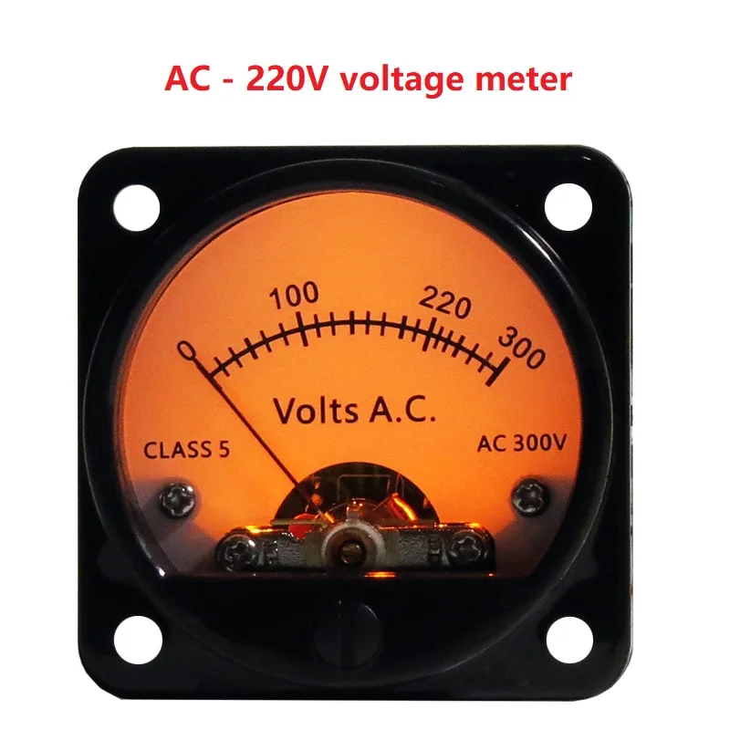 Вольтметр-измеритель напряжения переменного тока с ЖК-подсветкой 220 В 15 мА -