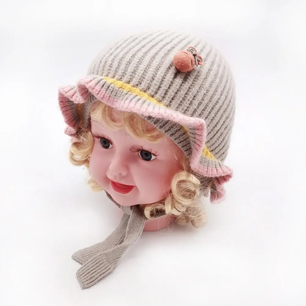 Knitted Hat B Очень теплая детская одежда; толстый зимний Рождественский пуловер для маленьких мальчиков и девочек; толстовка; топы; теплая одежда; флисовая одежда - Цвет: Knitted Hat B