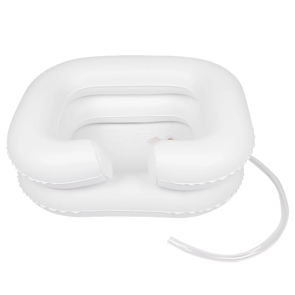 Портативный надувной поднос для шампуня инвалидов раковина мытья волос из ПВХ