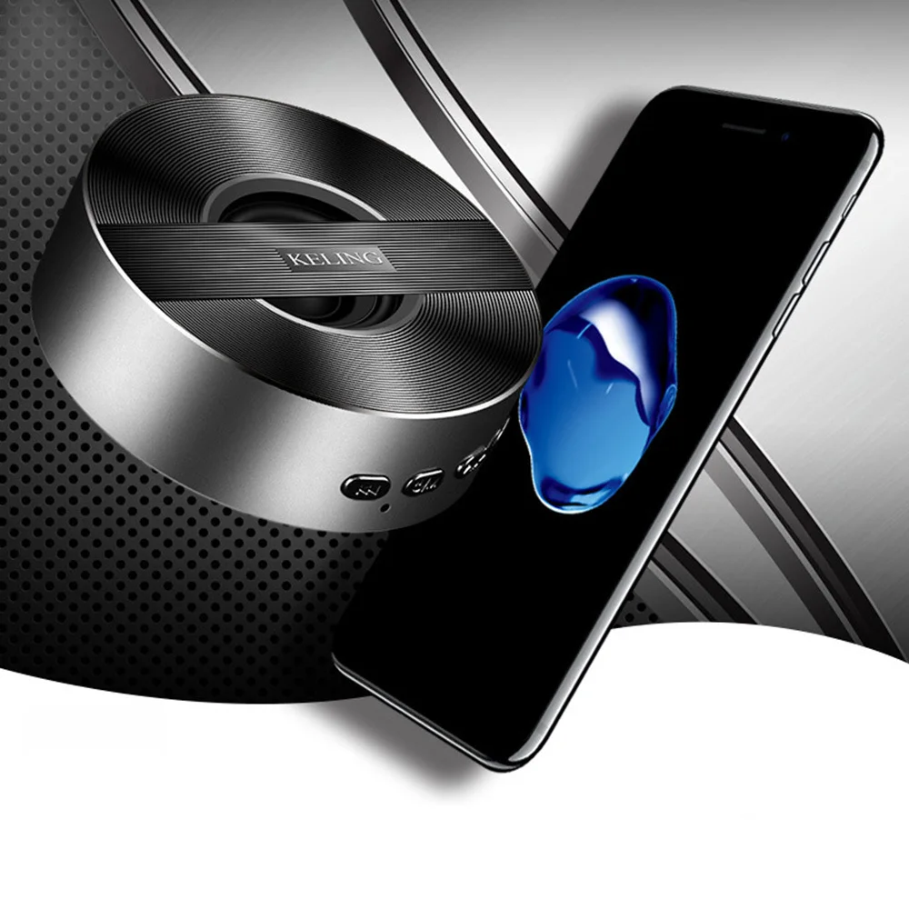 Bluetooth-Колонка портативная Водонепроницаемая с поддержкой TF-карты 1000 мАч |