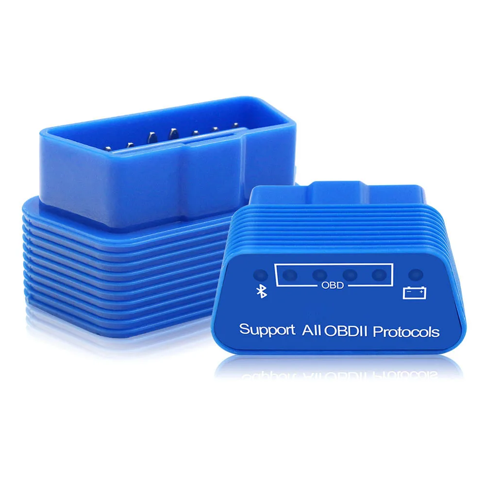 Автомобильный диагностический инструмент Mini ELM327 V1.5 Bluetooth WiFi OBD2 поддерживает все