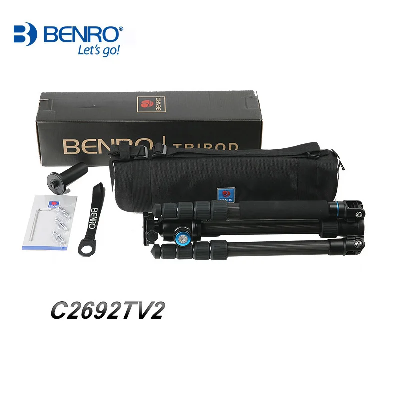 Benro C2692TV2 Профессиональный штатив из углеродного волокна для камеры гибкий