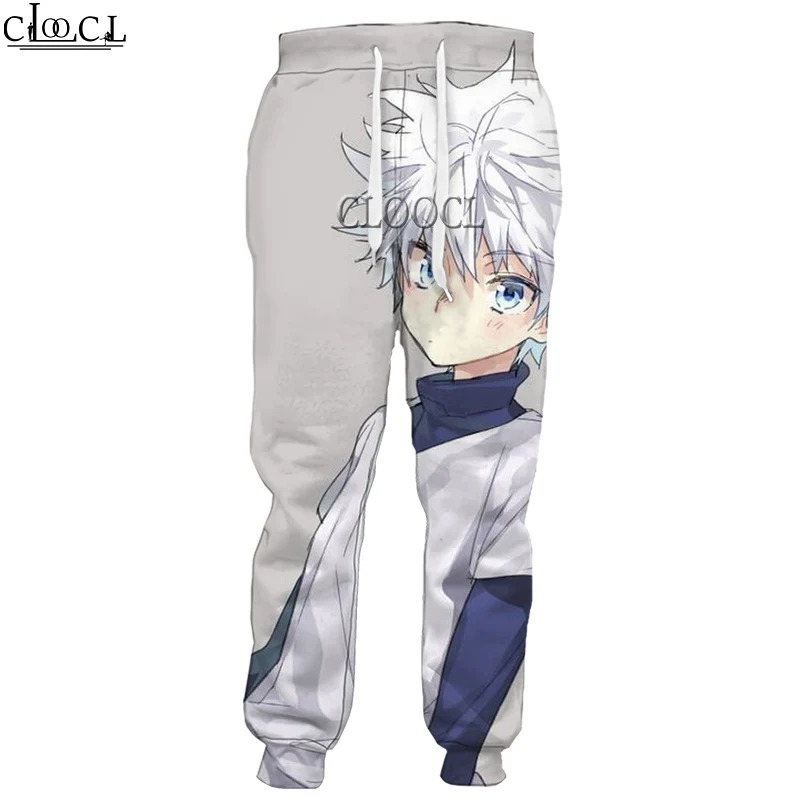 Унисекс спортивные брюки унисекс CLOOCL с 3D-принтом японского аниме Hunter X | Мужская