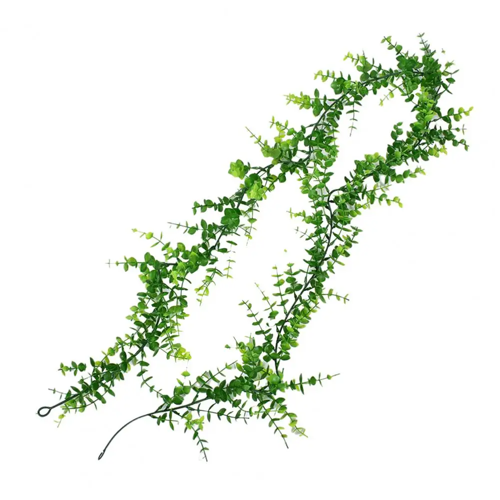 

180cm gardening use vivid wall hanging type inner hanging leaf garland plant rattan home decoration