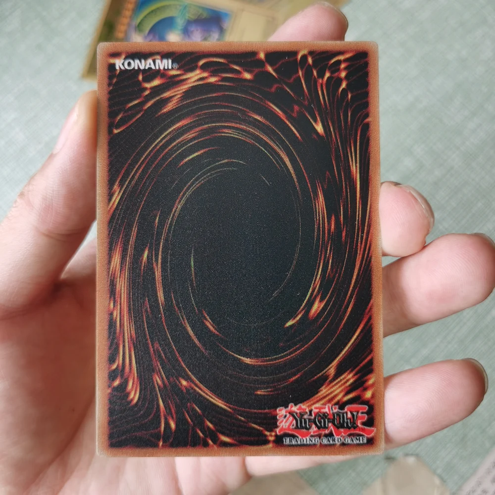 Yugioh Golden Metal Cards Yu-Gi-Oh Alloy Collection Card Blue Eyes Dark Magicial Obelisk Slifer Ra Kids Christmas Birthday Gift | Игрушки и