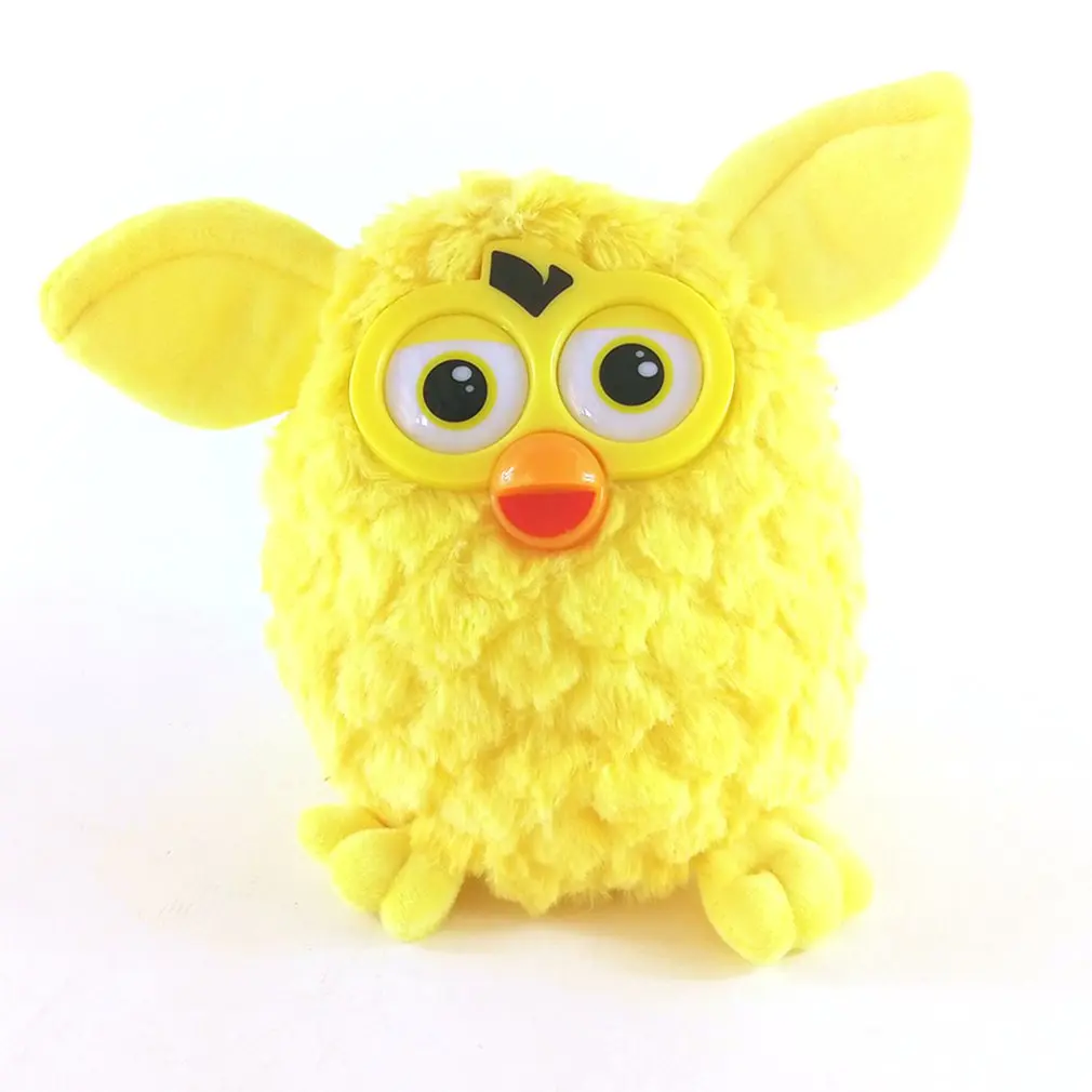 Плюшевые Интерактивные игрушки электрические плюшевые домашние животные Сова