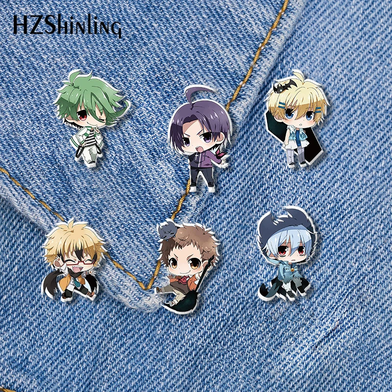 Новинка 2021 акриловая булавка для лацканов аниме Servamp Kuroo Sakuya без Lawless эпоксидная