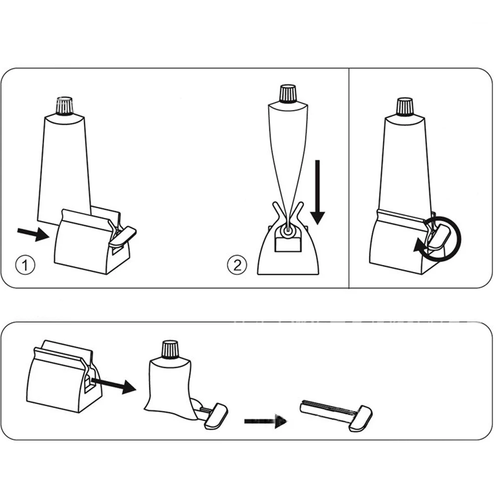 Behogar прокатки устройство для выдавливания тюбика полезные зубная паста легко