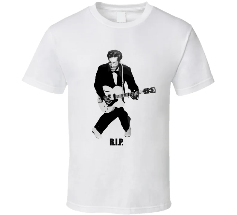 Мужская футболка с принтом Чака Берри Рипа | одежда