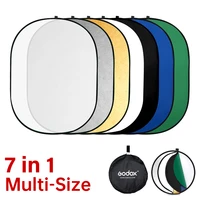 godox 7 in 1 6080110cm multi size reflector photography collapsible light reflector spotlight reflector for photography flash